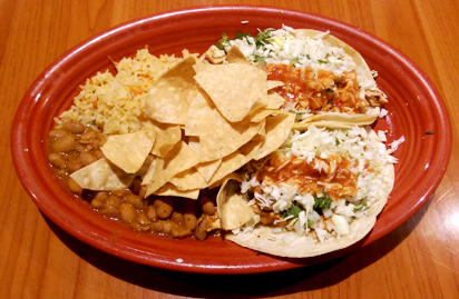 Dos Tacos Plate